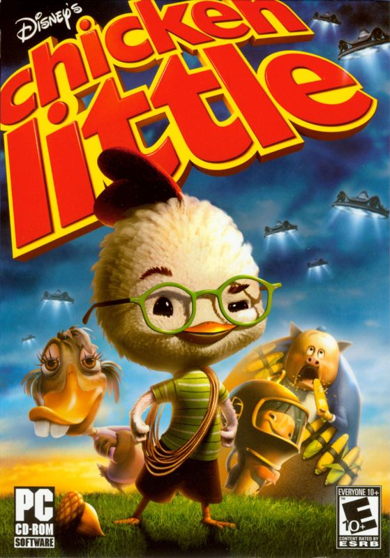 Chicken Little box art for Playstation 2